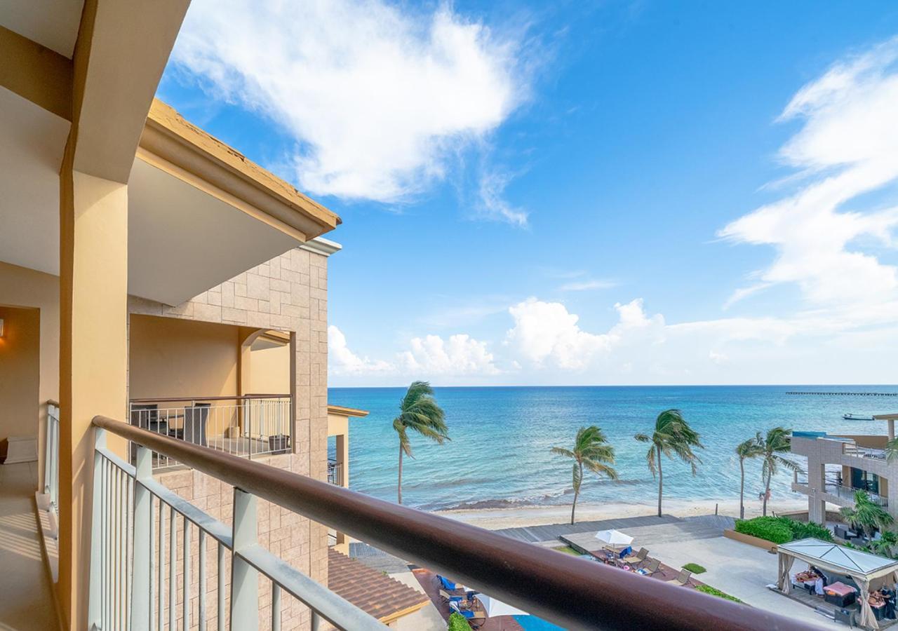 Condo Surf 405 - Luxury Oceanview Beachfront 3 Bedroom With Gym - At El Faro Condos Playa del Carmen Kültér fotó